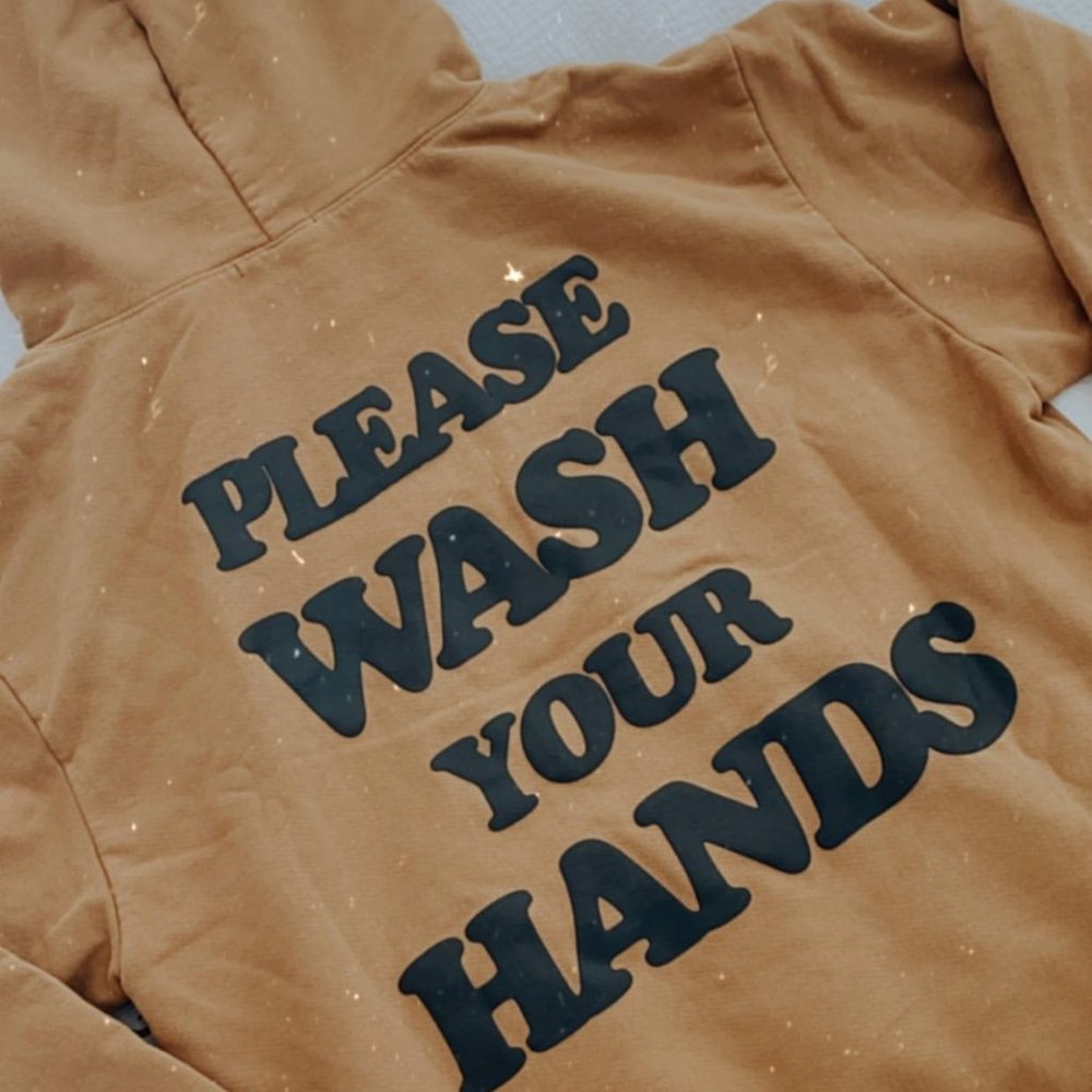 RARE COLOR - TALENTLESS WOMEN'S HOODIE - PLEASE WASH YOUR HANDS